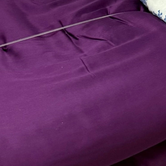 Rayon Solid Violet Fabric