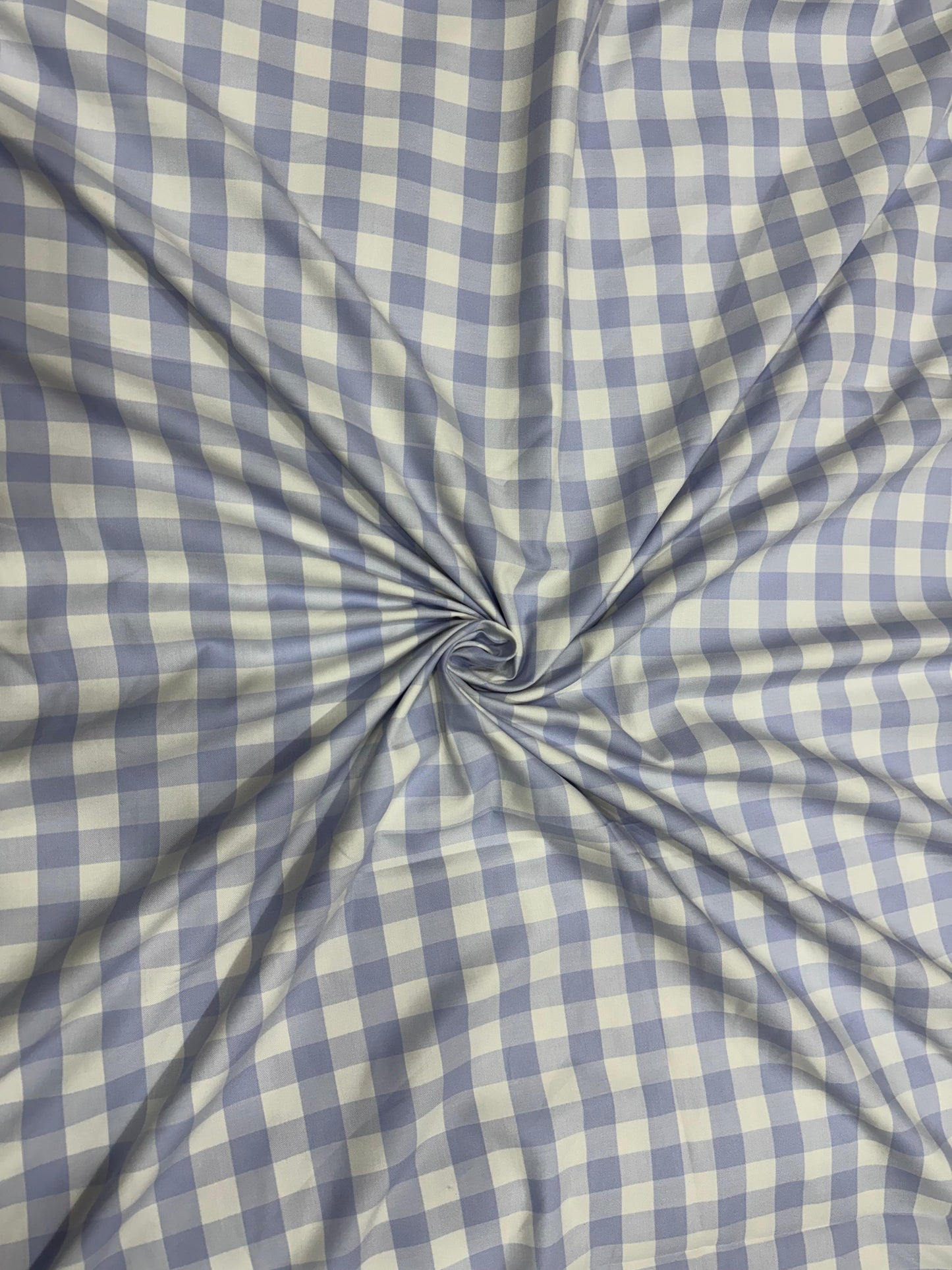 Buy 50s Poplin Lavender Check Fabric