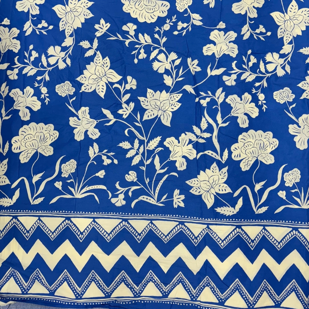Buy Border Poplin Printed Fabric