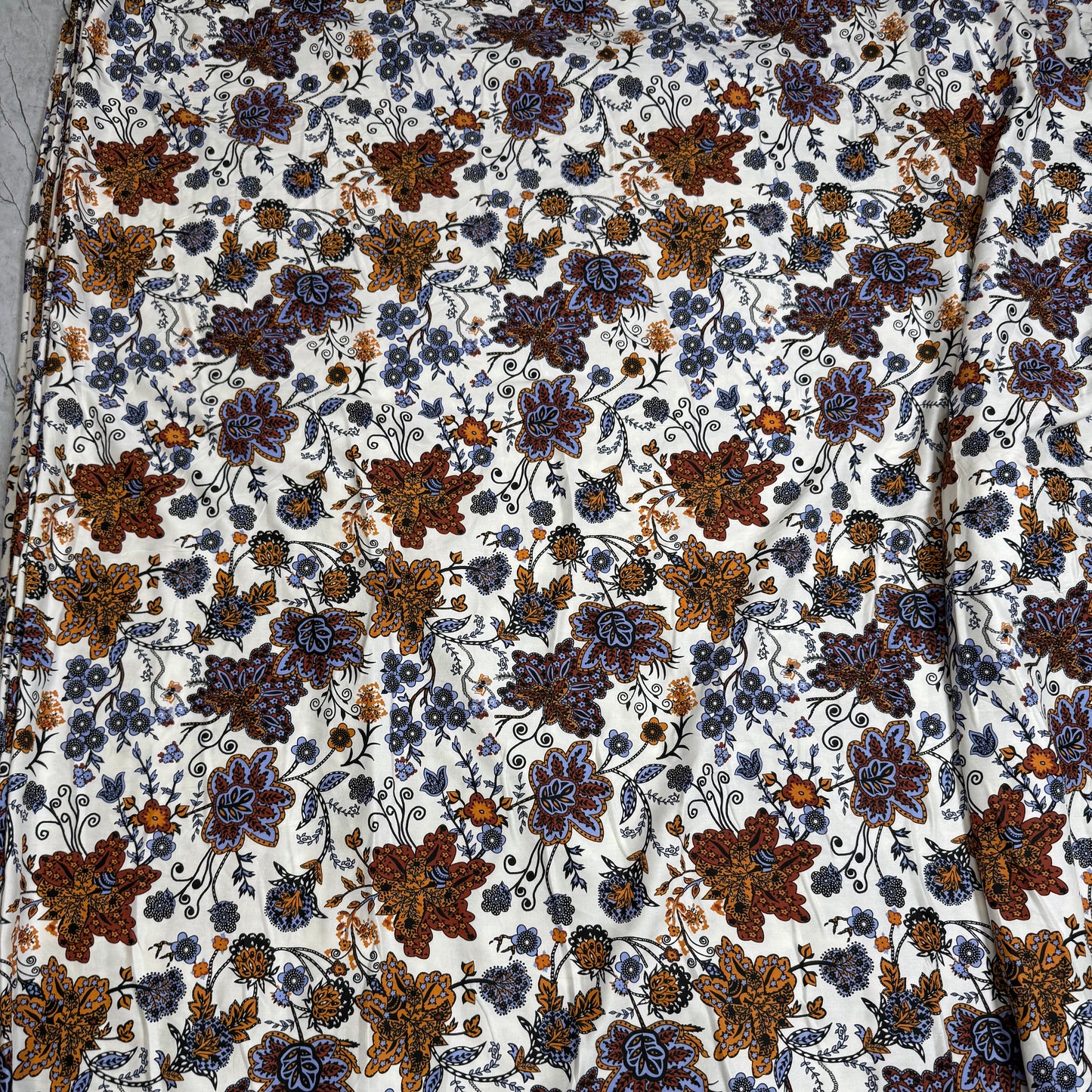 Buy Premium Modal Jacobean Printed Fabric