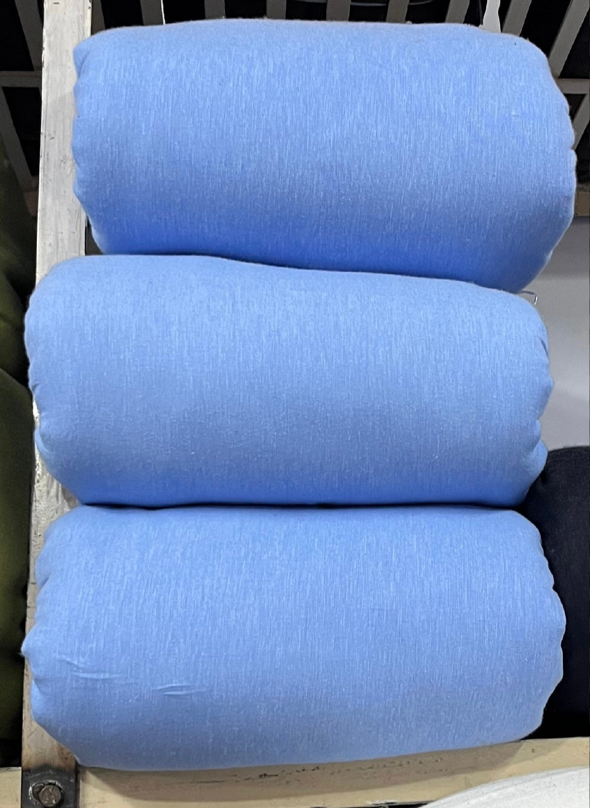 Buy Lab Certified Pure Linen Aqua Blue Fabric