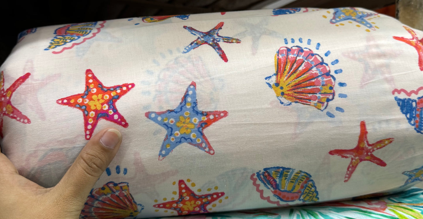 Buy Cotton Beach Baby Pink Base Fabric