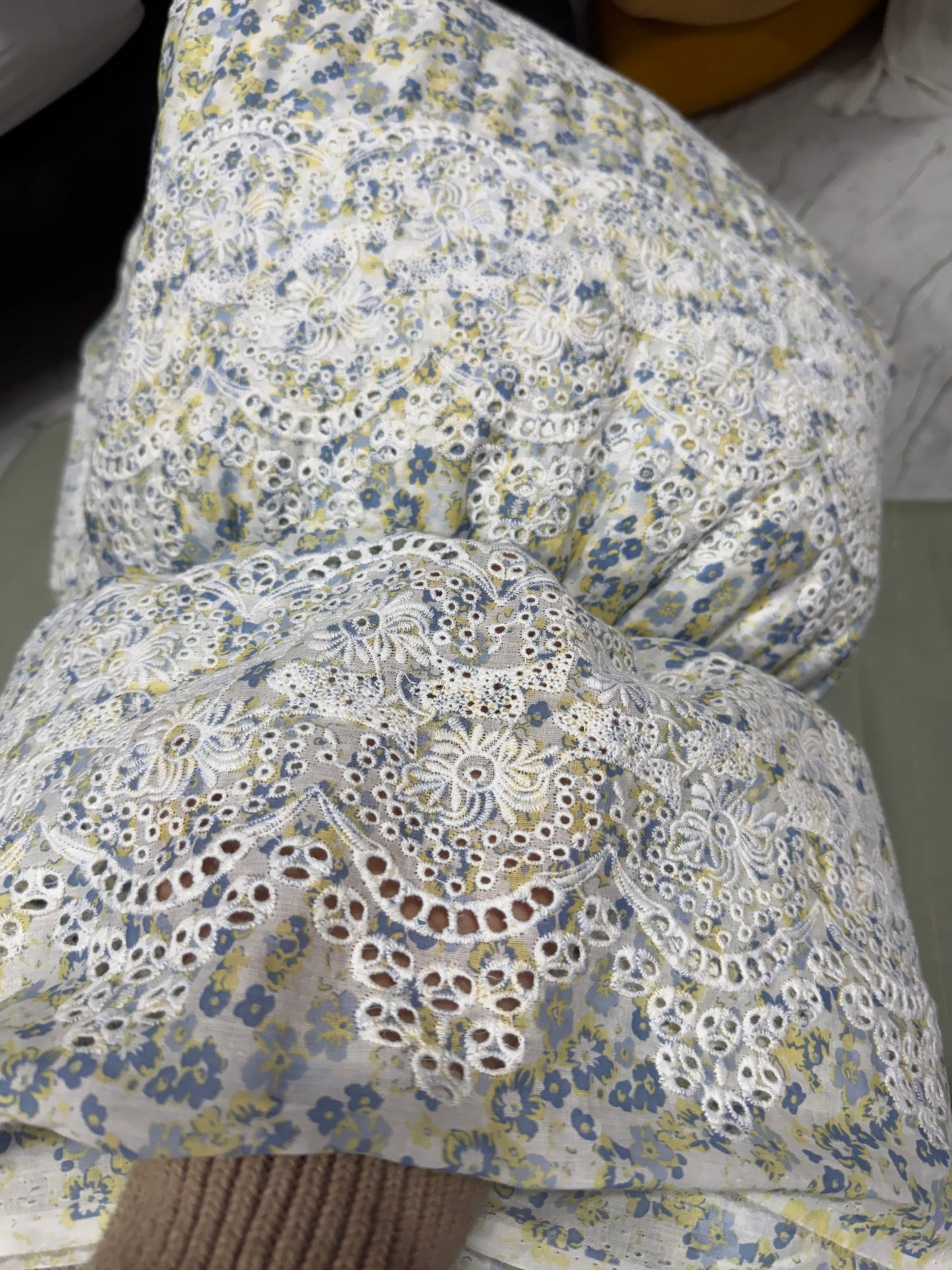 Buy Cotton Aesthetic Summary Floral Printed Overall Work Hakoba Fabric