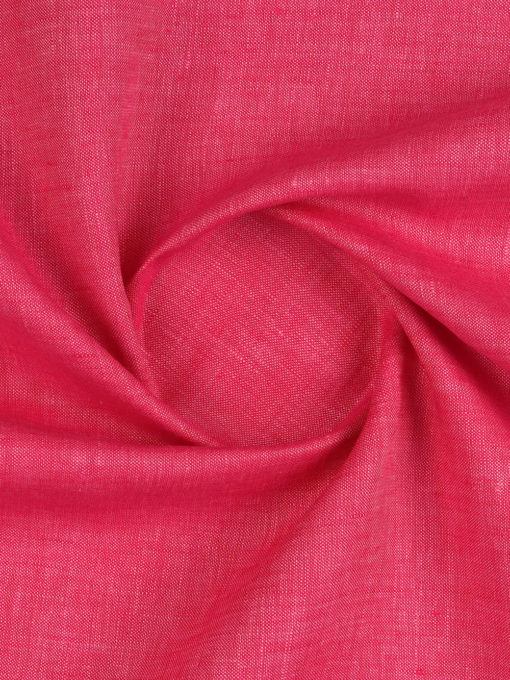 Buy Lab Certified Pure Linen Dark Pink Fabric