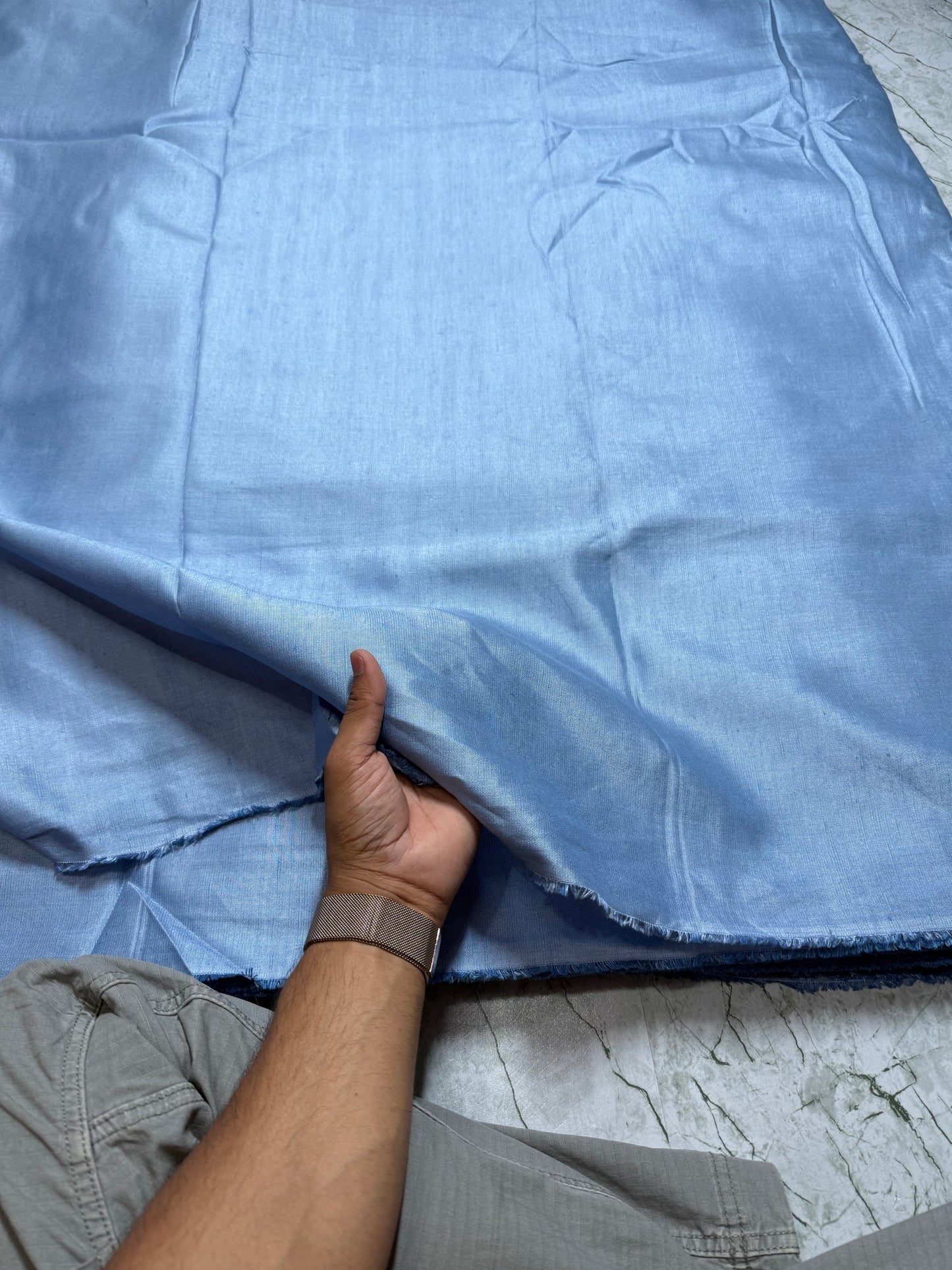 Buy Pure Blazer Linen Printed Fabric