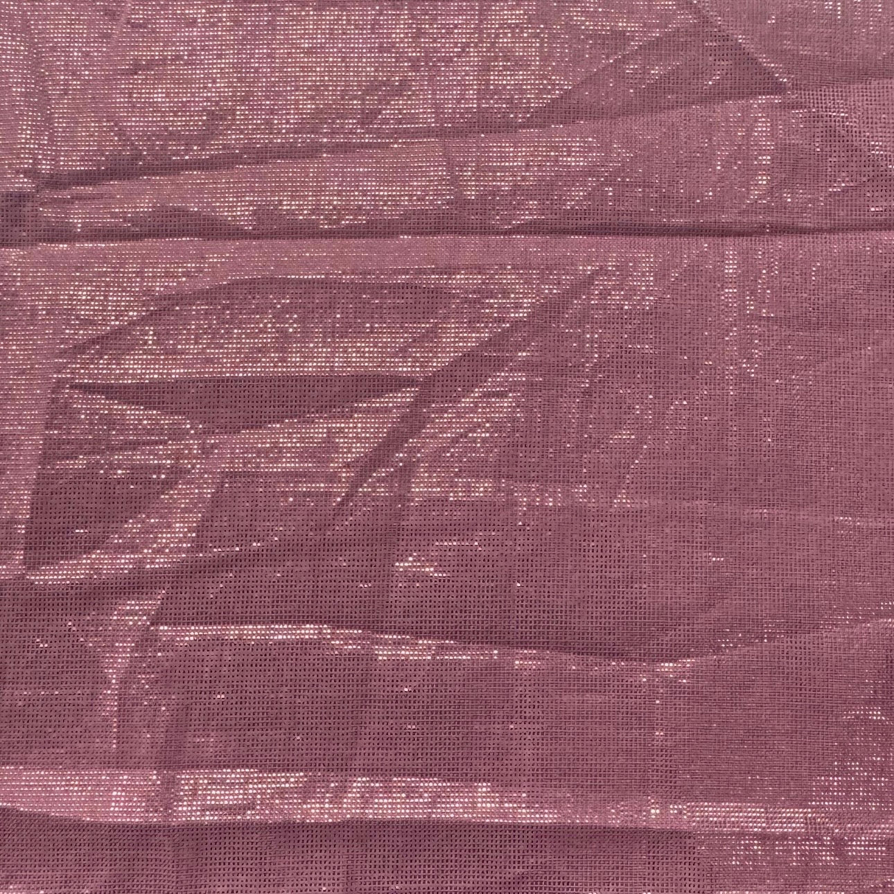 Buy Cotton Lurex Dual Tone Pink Golden Fabric