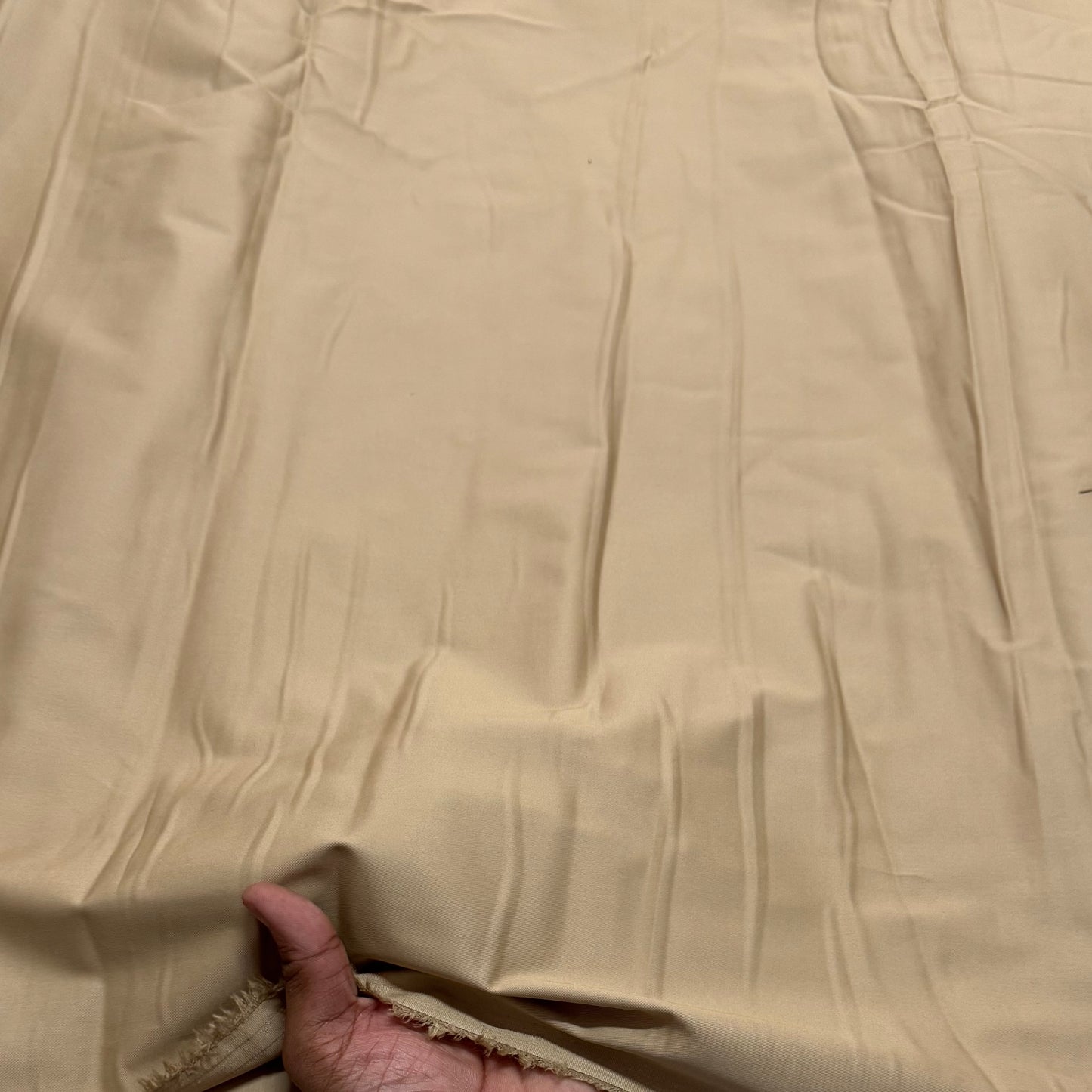 Buy Coffee Pure Cotton Satin Lycra Fabric