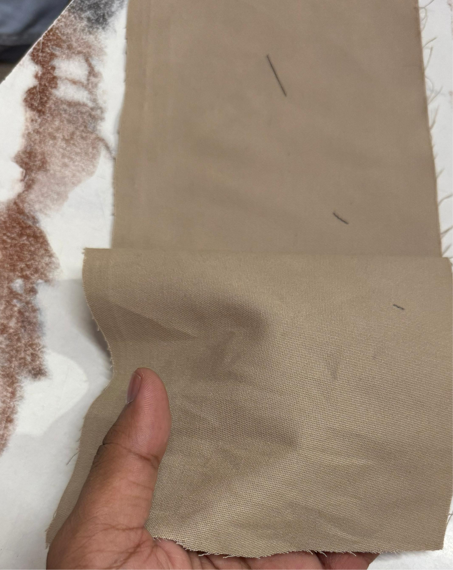 Buy Bottom Twill Coffee Fabric
