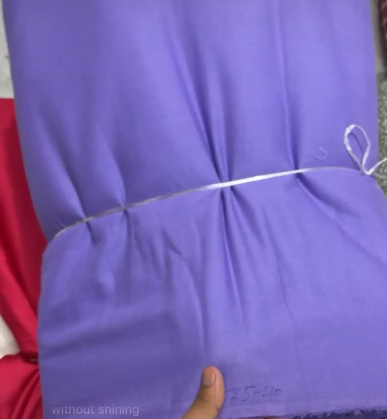 Buy Cotton Linen Solid Lavender Fabric - MAF