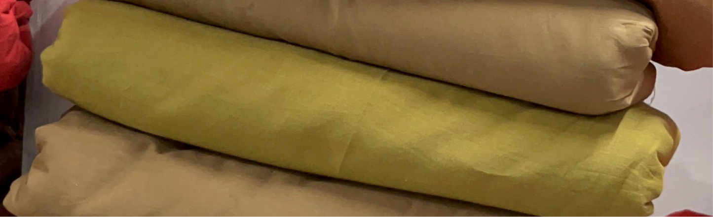 Buy Cambric Solid Avocado Green Fabric