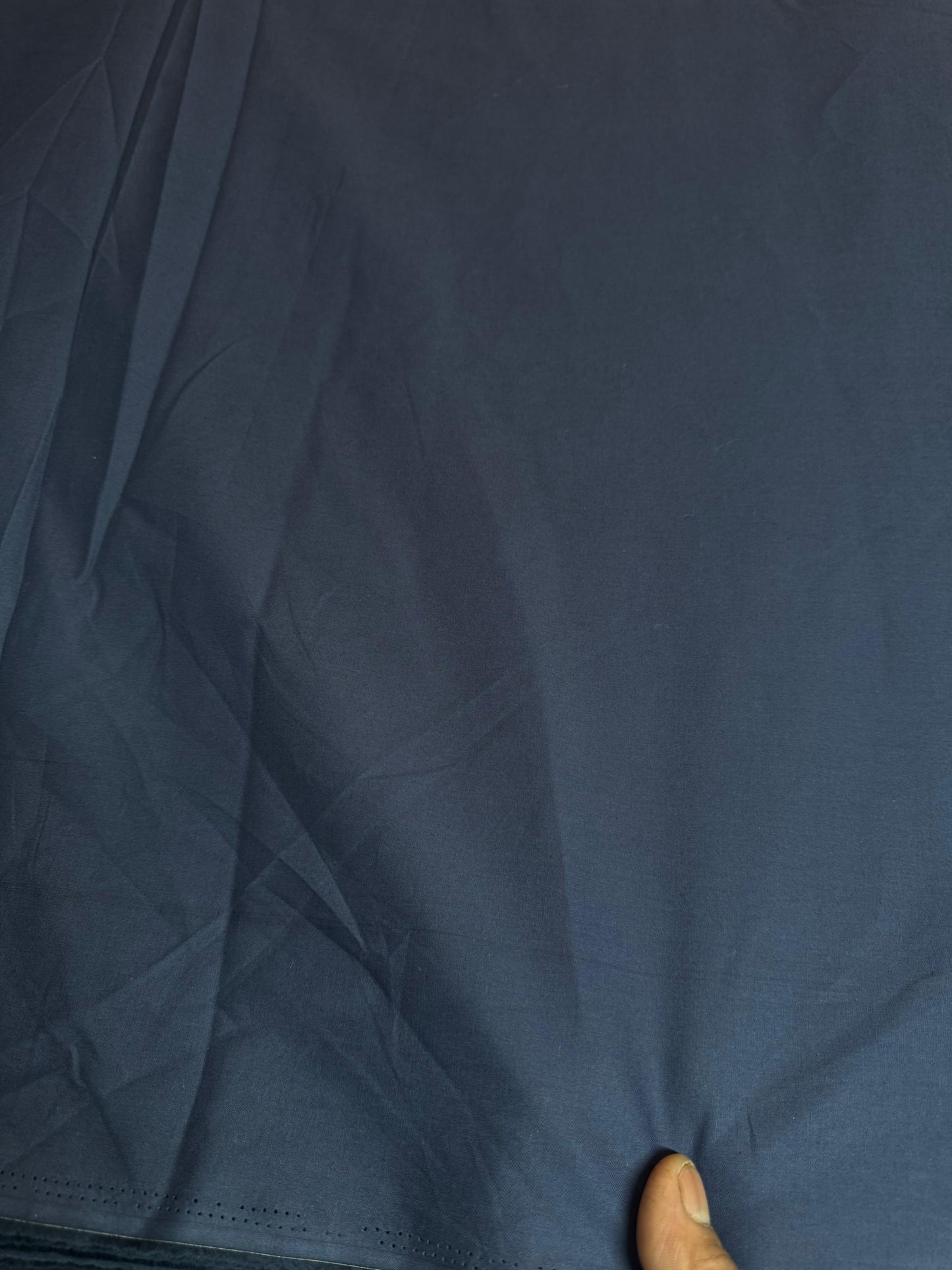 Buy 50s Poplin Navy Blue Fabric