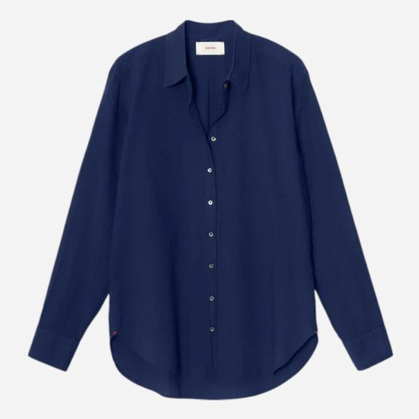 Buy Solid Formal Blue Pure Cotton Poplin Satin