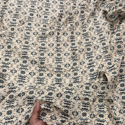 Buy Mul Cotton Boho Nude Beads Fabric