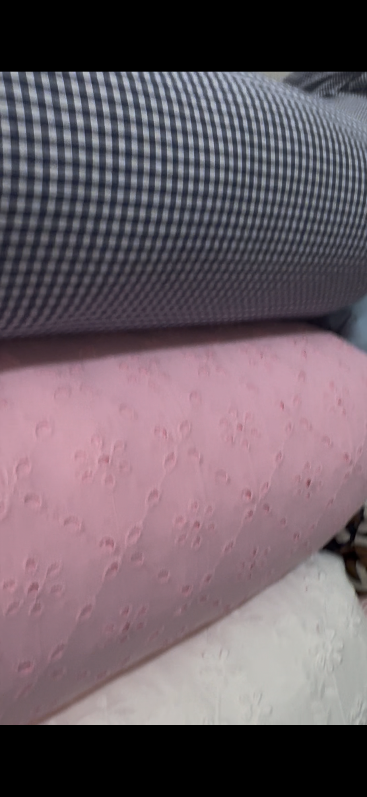 Buy Cotton Hakoba Baby Pink Diamond Floral Fabric