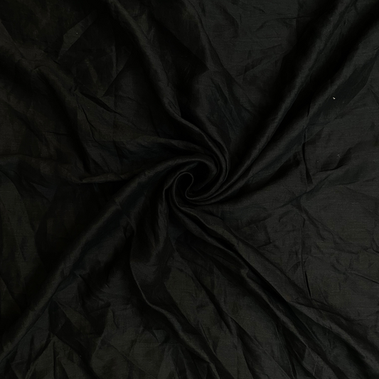 Buy Black Pure Cotton Cambric Fabric