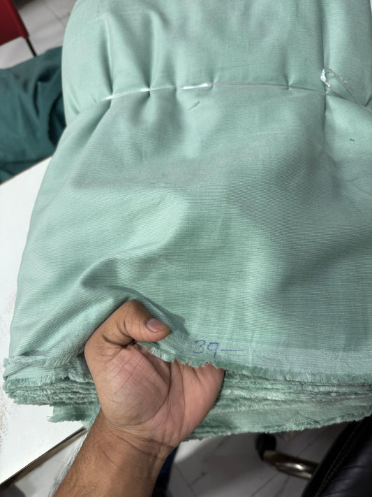 Buy Corduroy Solid Mint Fabric (21 Wale)