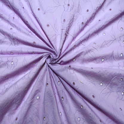 Buy Cotton Lavender Rose Hakoba Fabric