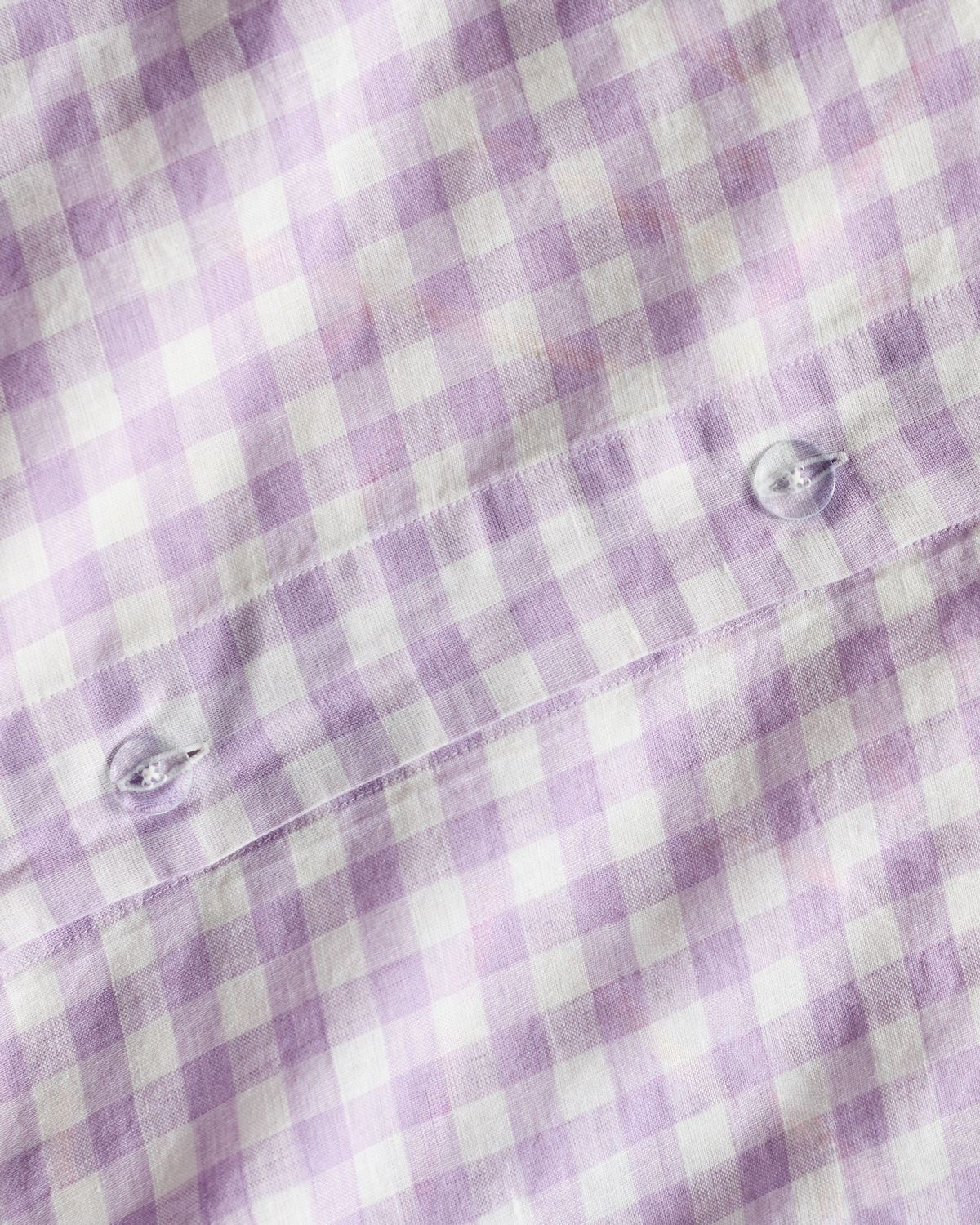 Buy Premium Seersucker Lavender Checks Fabric