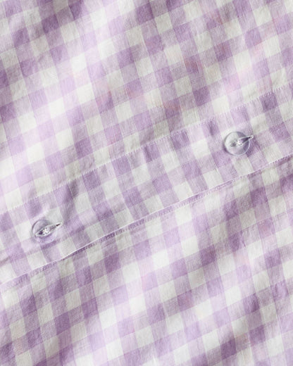 Buy Premium Seersucker Lavender Checks Fabric