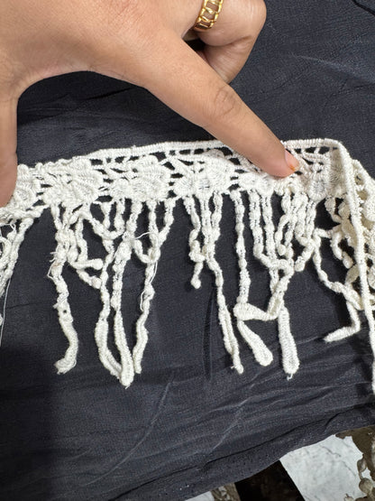 Cotton Lace White Design