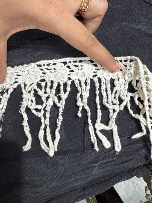 Cotton Lace White Design