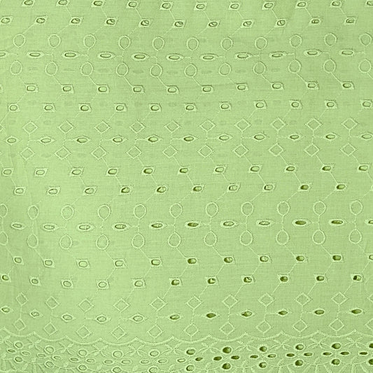 Buy Cotton Hakoba Pista Green Joined Square