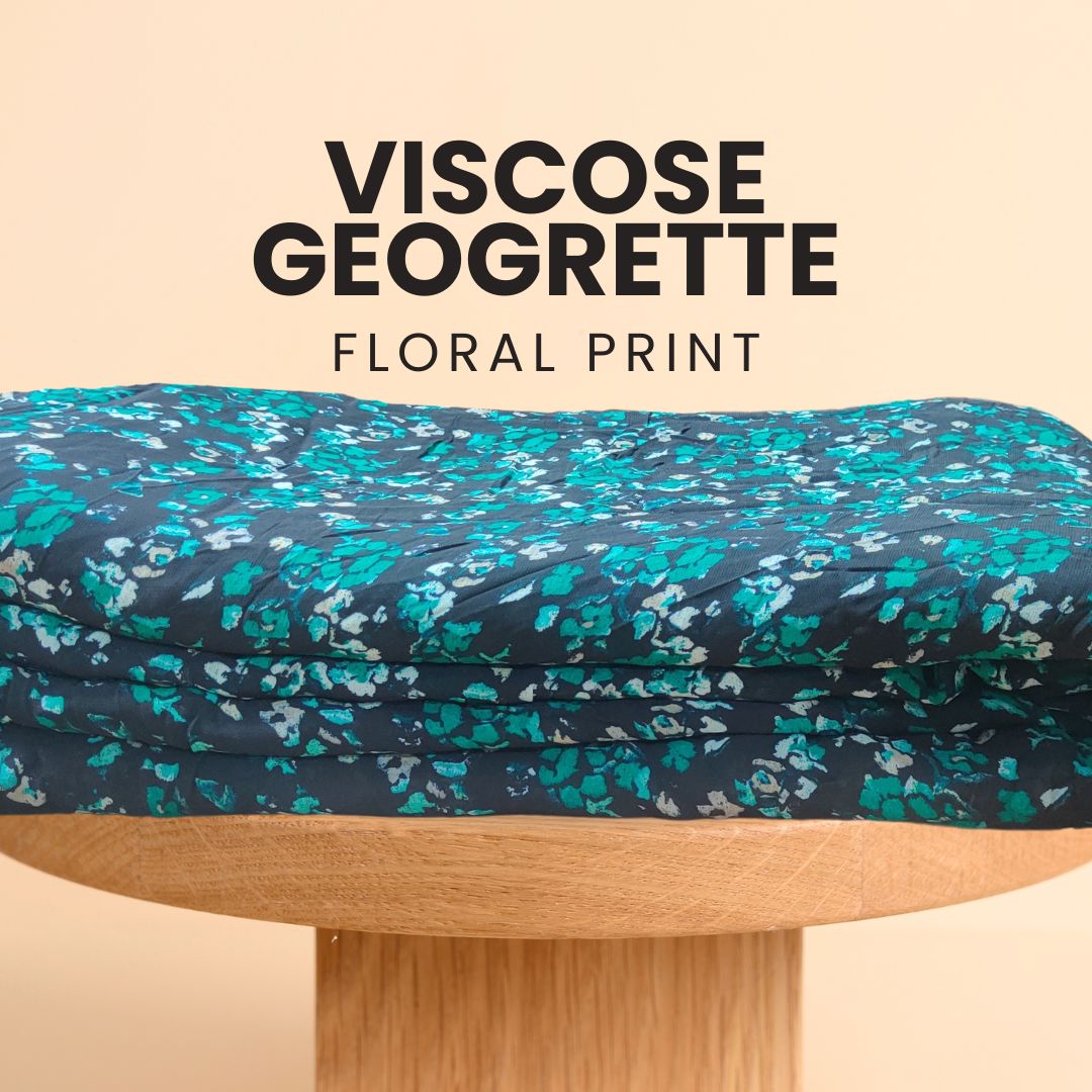 Buy Viscose Georgette Floral Print Fabric