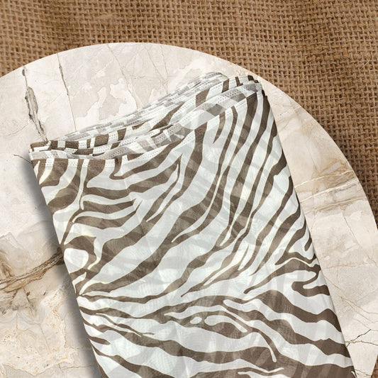 Buy Viscose Georgette Animal Printed Fabric