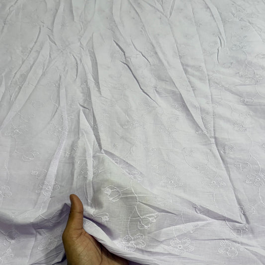 Buy Hakoba Lavender Threadwork 5 Petal Fabric