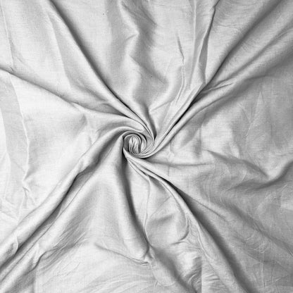 Buy Lab Certified Pure Linen Solid White Fabric