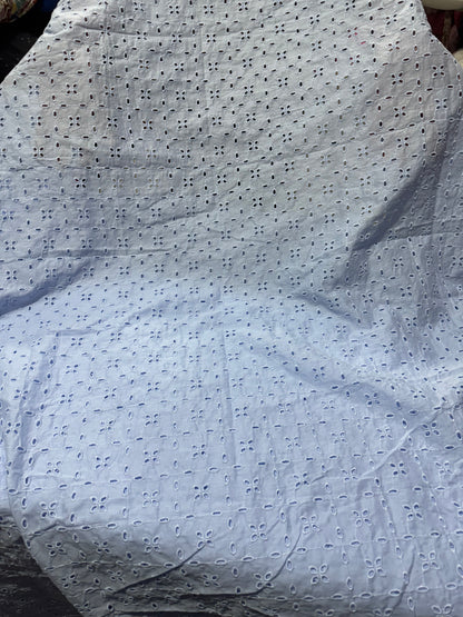 Buy Cotton Hakoba Square Four Flower Fabric