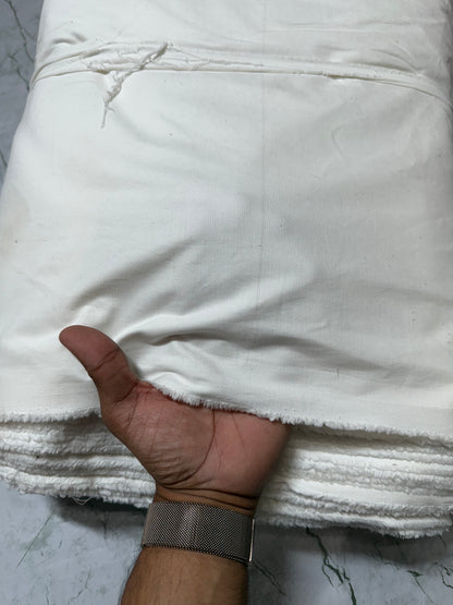 Buy Bottom Twill Off White Fabric