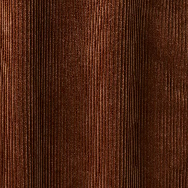 Buy Corduroy Solid Brown 8 Wale Fabric