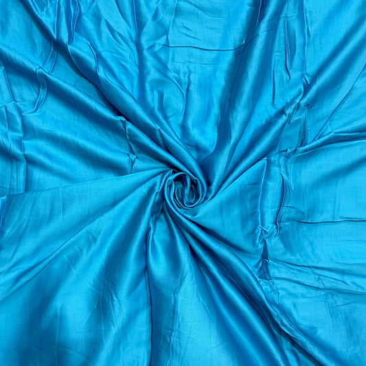 Buy Sky Blue Satin Fabric