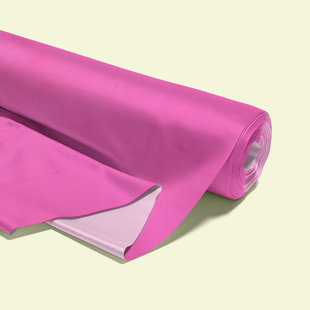 Buy Poplin Lycra Plain Fabric Barbie Pink