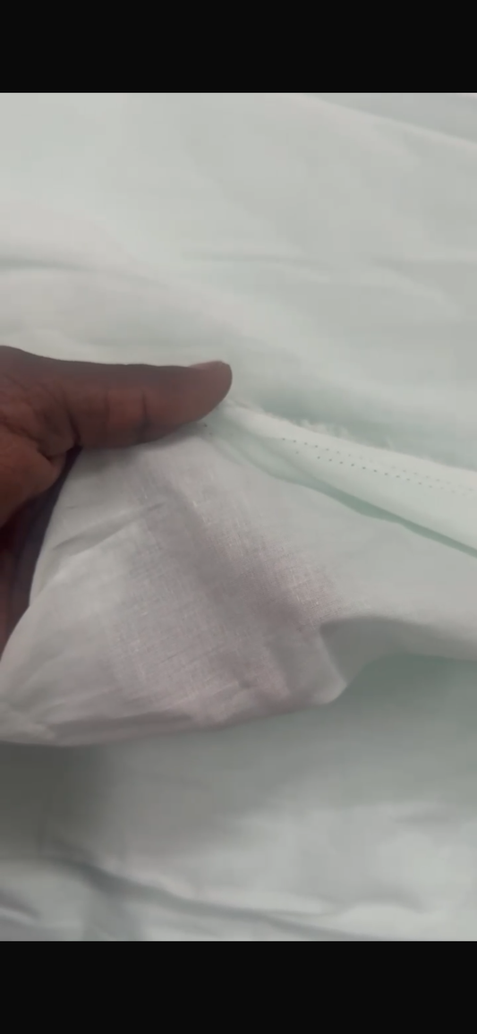 Buy Mul Cotton Baby Mint Green Fabric