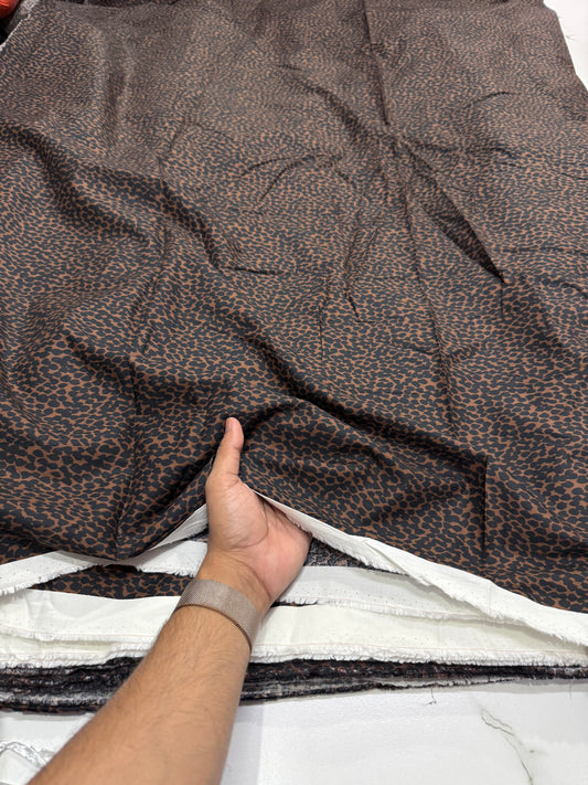Buy Poplin Hyena Printed Fabric