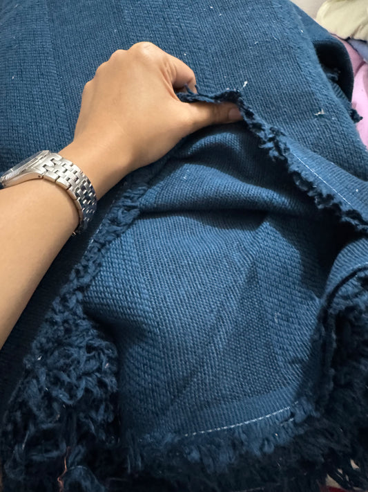 Buy Linen Tweed Premium Blended Fabric