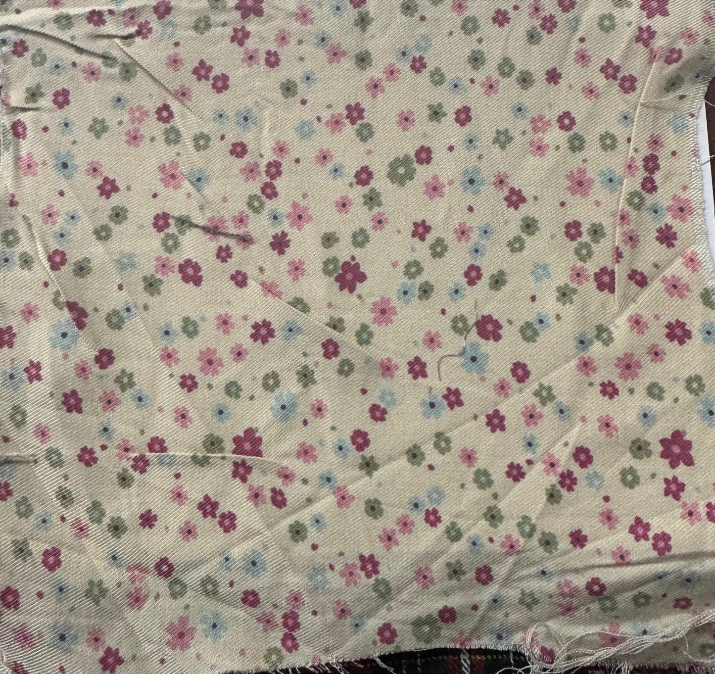 Buy Cotton Viscose Twill Tini Mini Floral Fabric