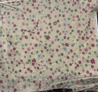 Buy Cotton Viscose Twill Tini Mini Floral Fabric