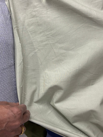 Buy Pure Linen Solid Pista Green Safari Fabric