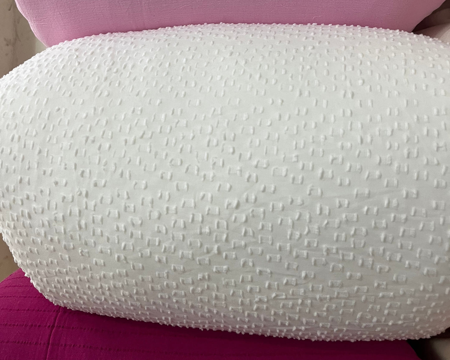 Buy Cotton Solid Bleach White Butta Fabric