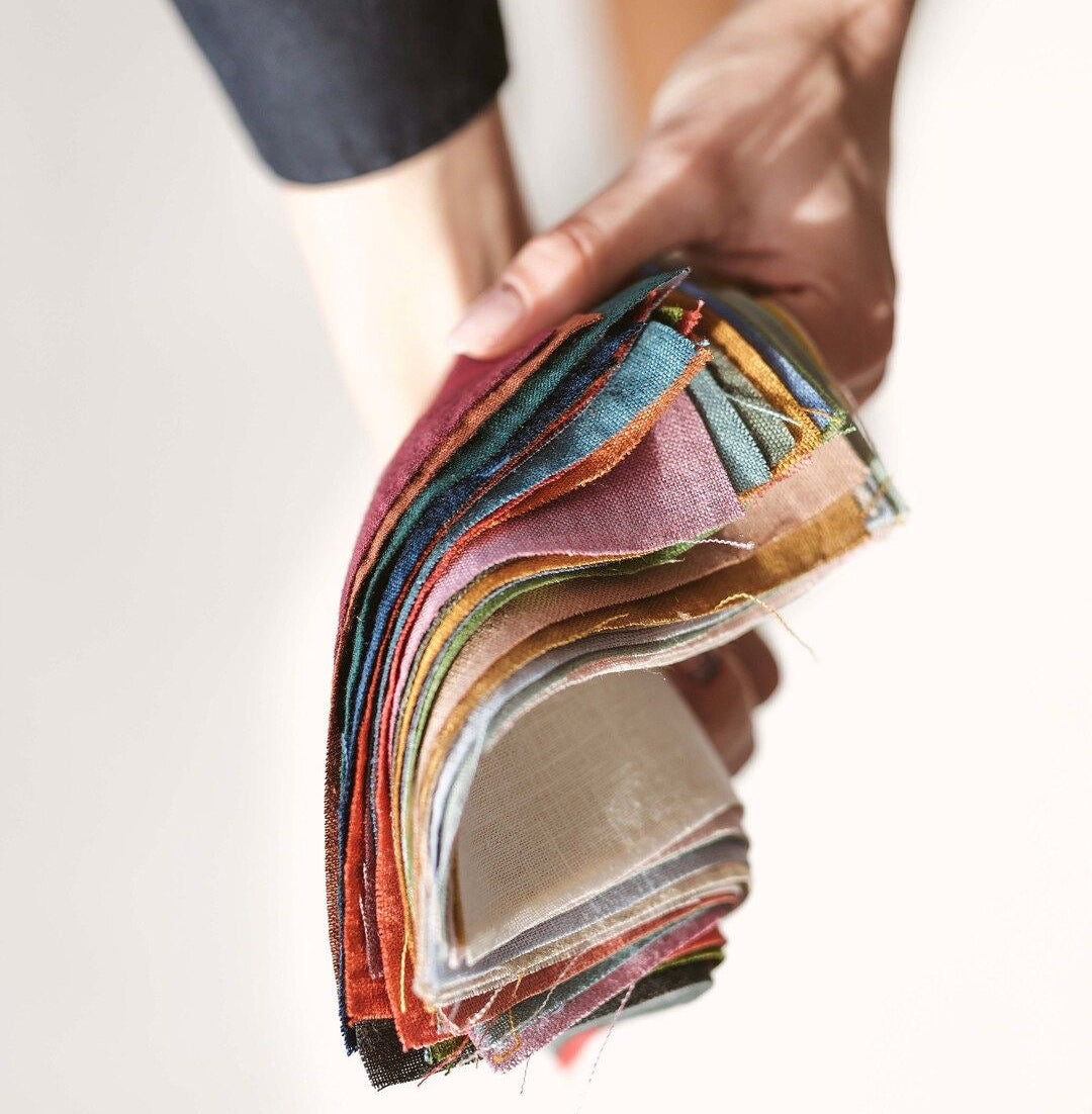 Buy LINEN SWATCH BOOK 10 Fabric Samples