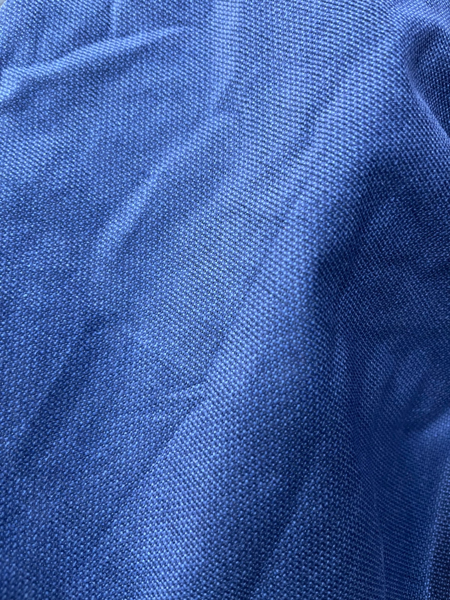 Buy Corduroy Dobby Solid Blue Fabric
