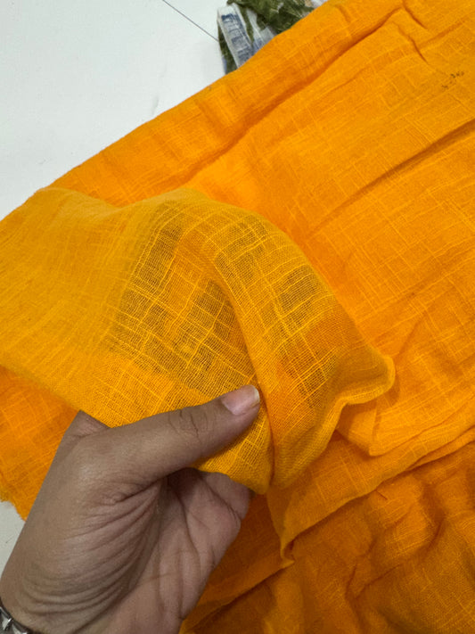 Buy Cotton Gauge Solid Gold Rush Fabric