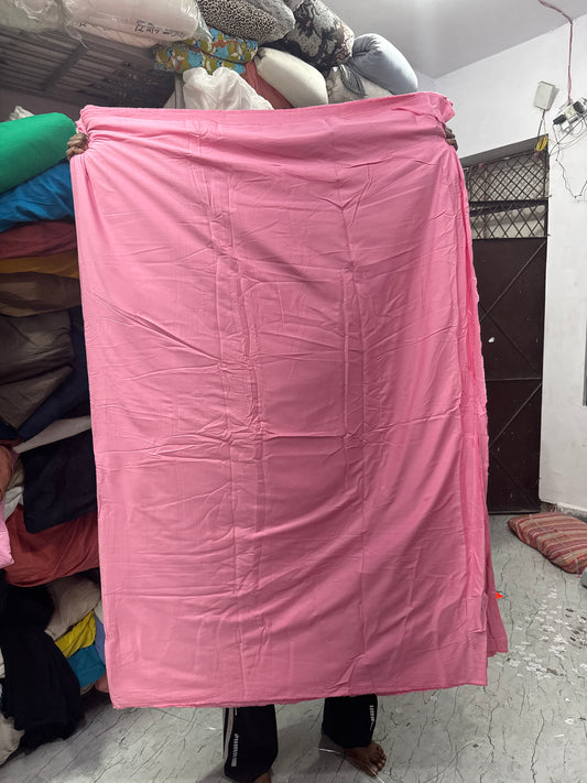 Buy Pink Pure Cotton Satin Poplin Fabric
