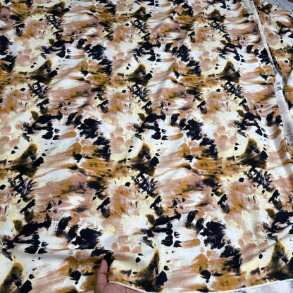 Buy Premium Viscose Rayon Spreaded Flower Printed Fabric