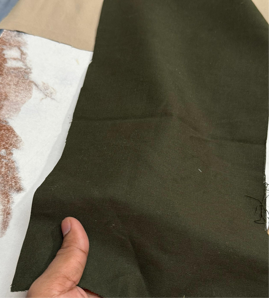 Buy Bottom Non Denim Twill Olive Fabric