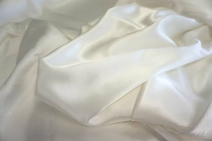 Buy Italian Silk Solid White - MAF 