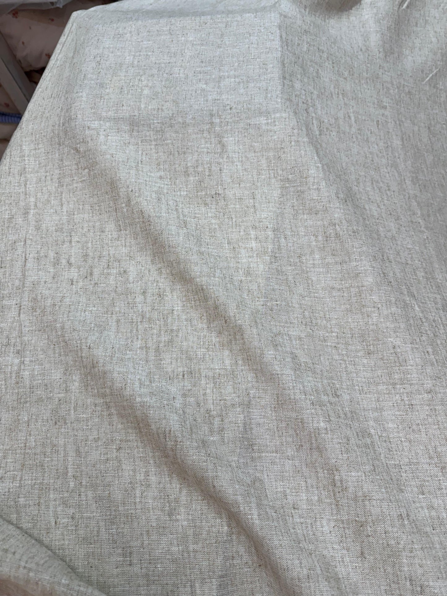 Buy Lab Certified Pure Jute Linen Ivory Base Fabric